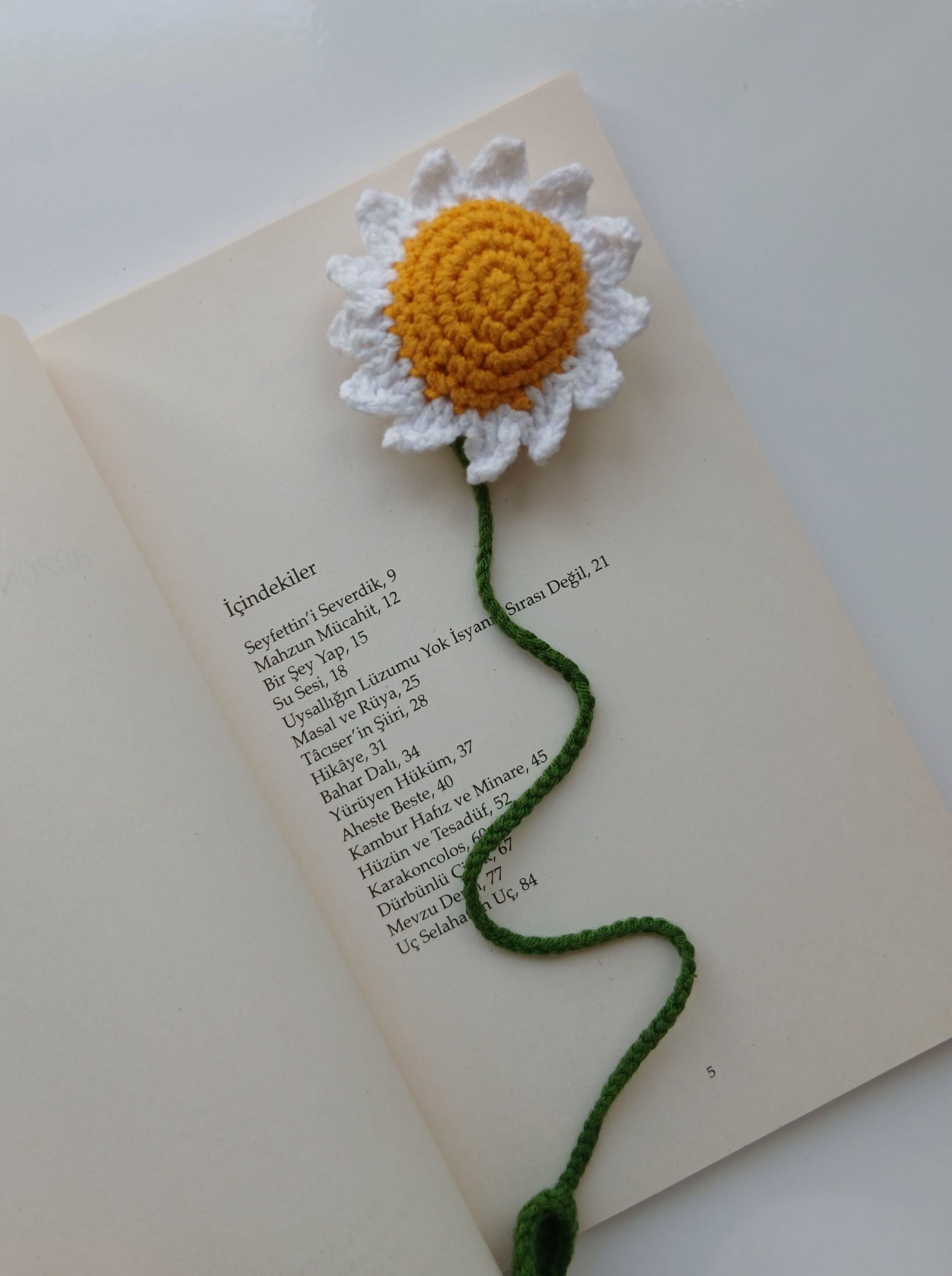 Flower Bookmark